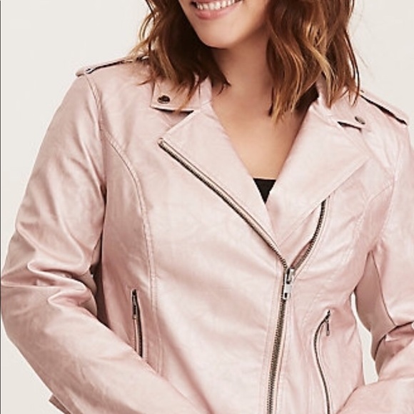 torrid pink coat